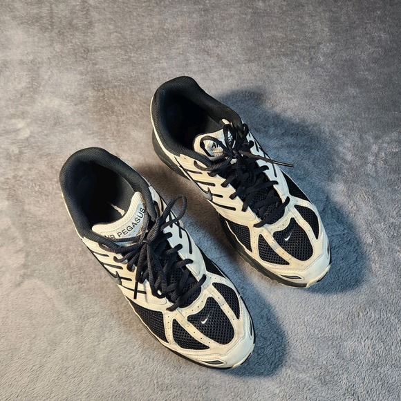 Nike Shoes Mens 11.5 White Black Air Pegasus 2005 2K5 Sneaker HQ5403-102 - Picture 7 of 12